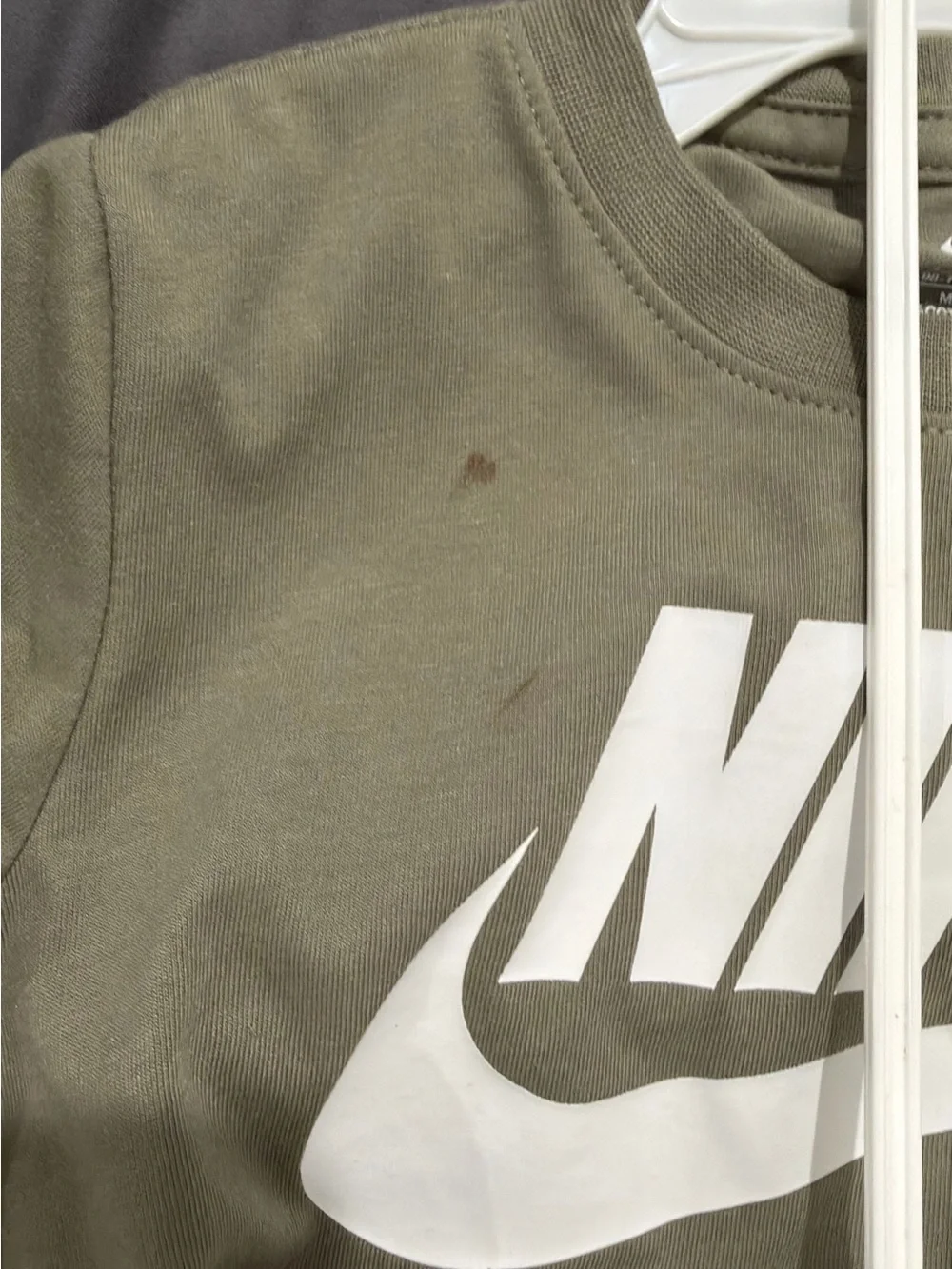 Nike have stains